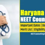 Haryana NEET Counselling 2025