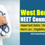 West Bengal NEET Counselling 2025