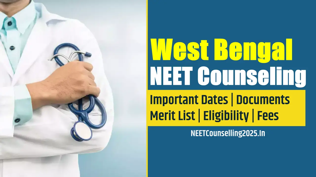 West Bengal NEET Counselling 2025
