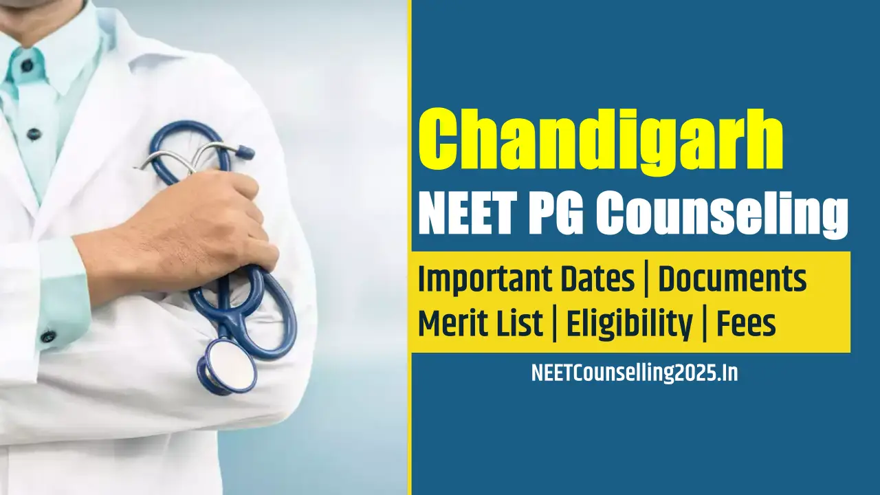 Chandigarh NEET PG Counselling