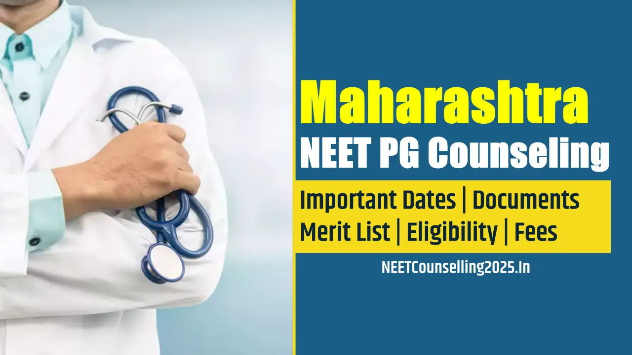 Maharashtra NEET PG Counselling
