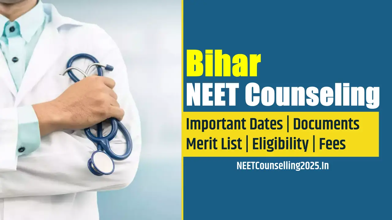 Bihar NEET Counselling 2026