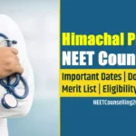 Himachal Pradesh NEET Counselling 2026