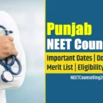 Punjab NEET Counselling 2026