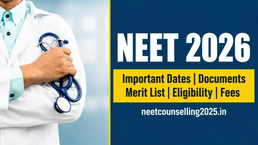 NEET Counselling 2026