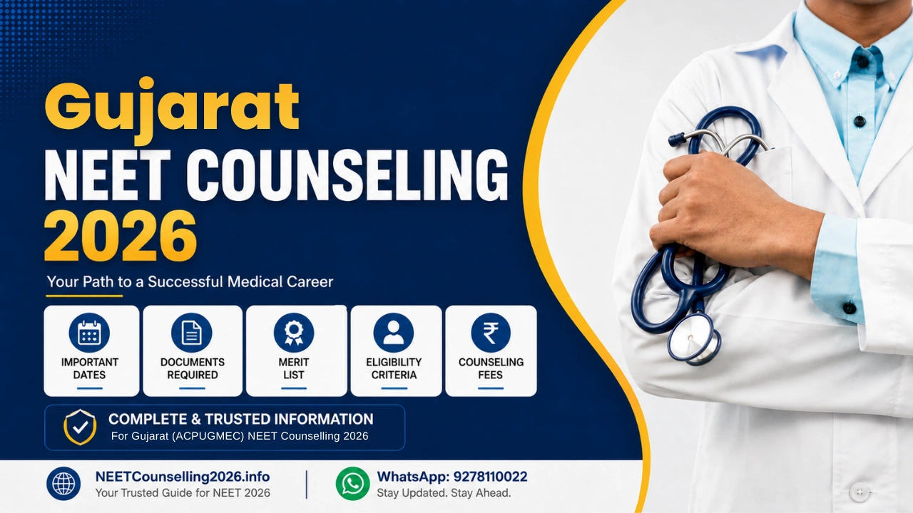 Gujarat NEET Counselling 2026