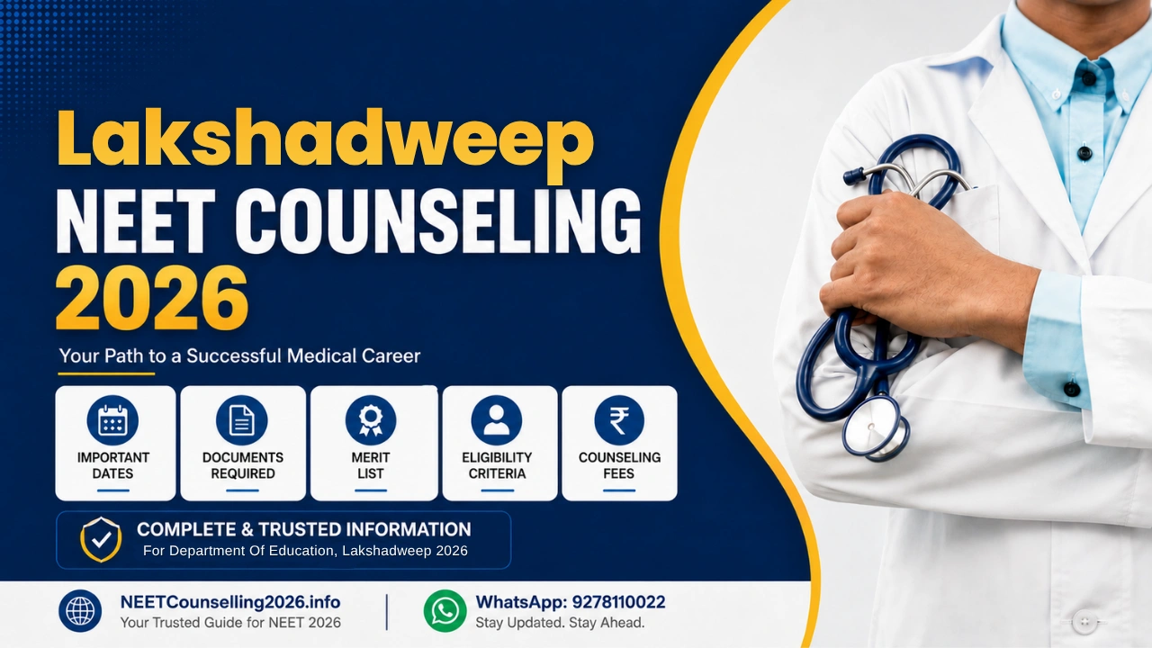 Lakshadweep NEET Counselling 2026