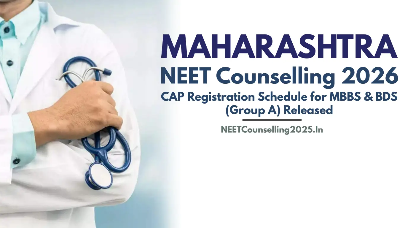 Maharashtra NEET Counselling updates