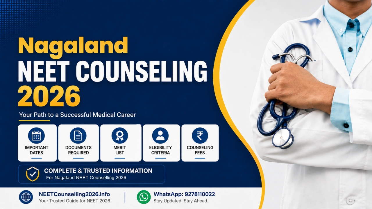 Nagaland NEET Counselling 2026
