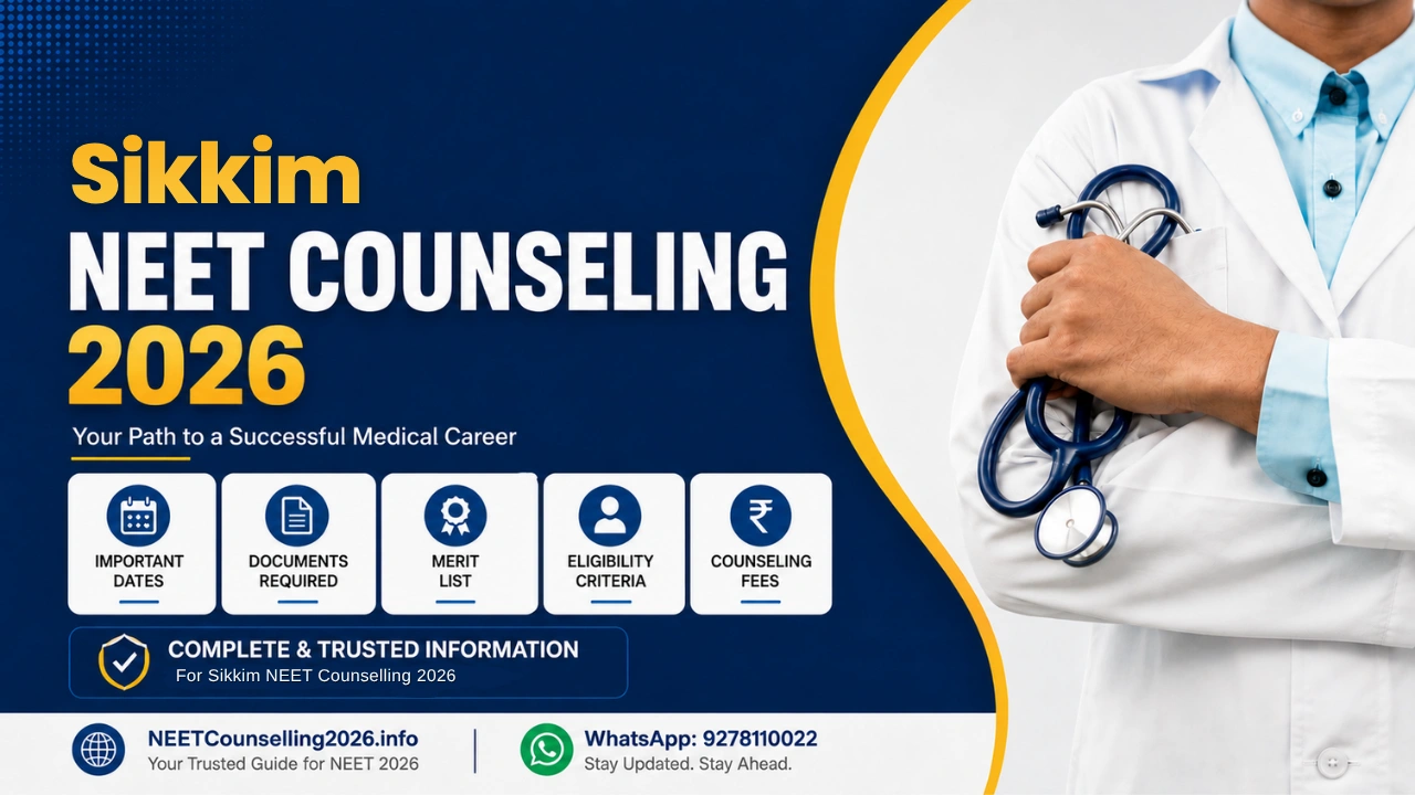 Sikkim NEET Counselling 2026